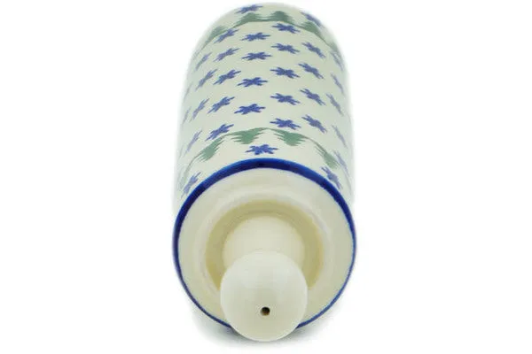 13" Rolling Pin - Evergreen Snowflakes