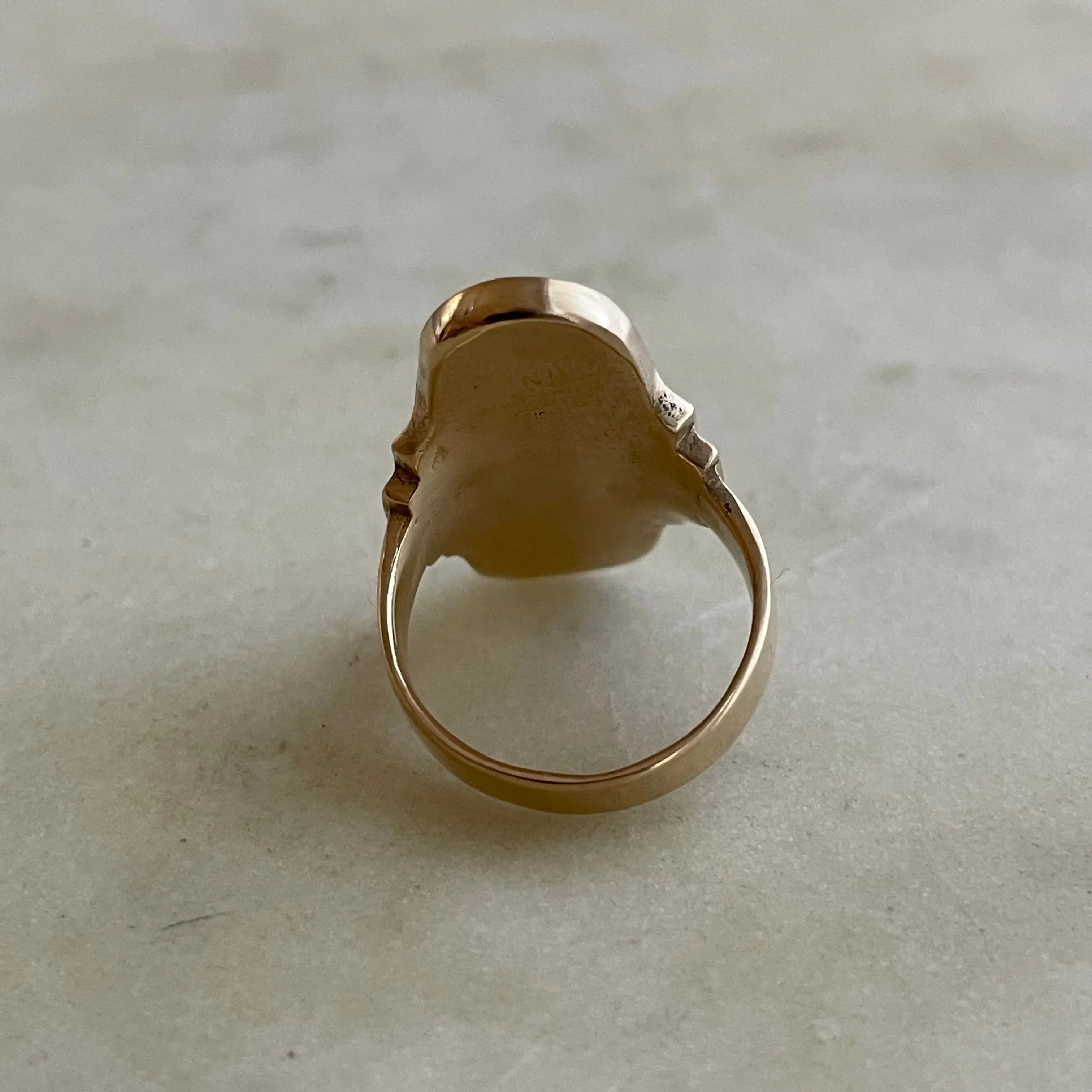 14K GOLD LOUISIANA WILD STATEMENT RING
