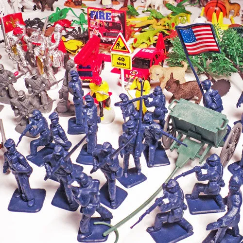 298 Piece Sand Toy Set & 8 Piece Family