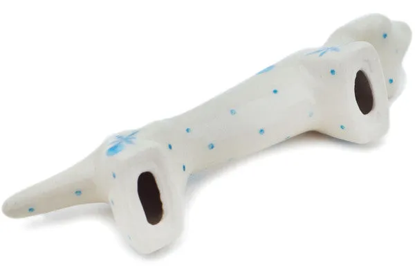 5" Chopstick Rest, Knife Rest - Vintage Snow Fall