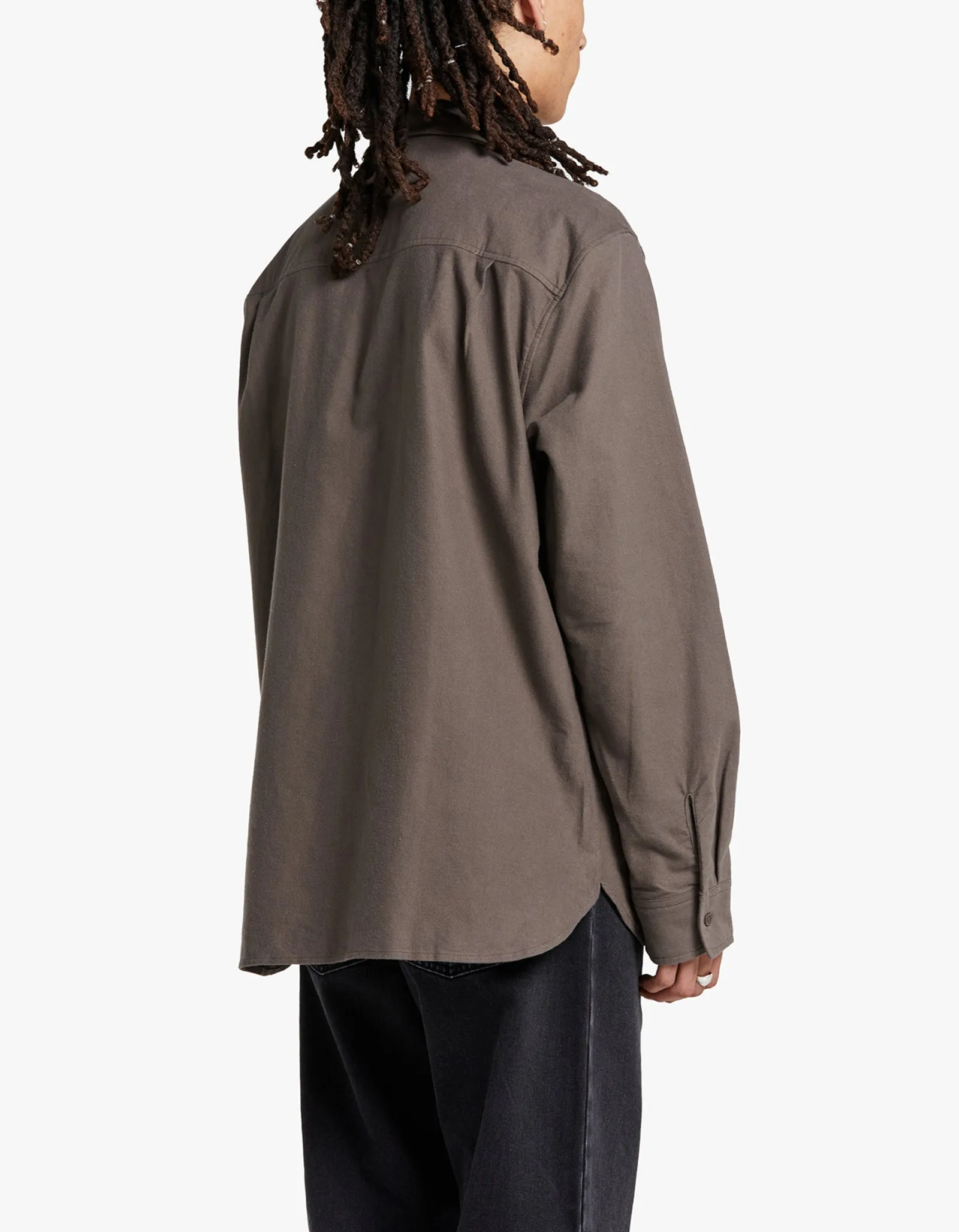 Broome Flannel Long Sleeve Shirt - Bungee