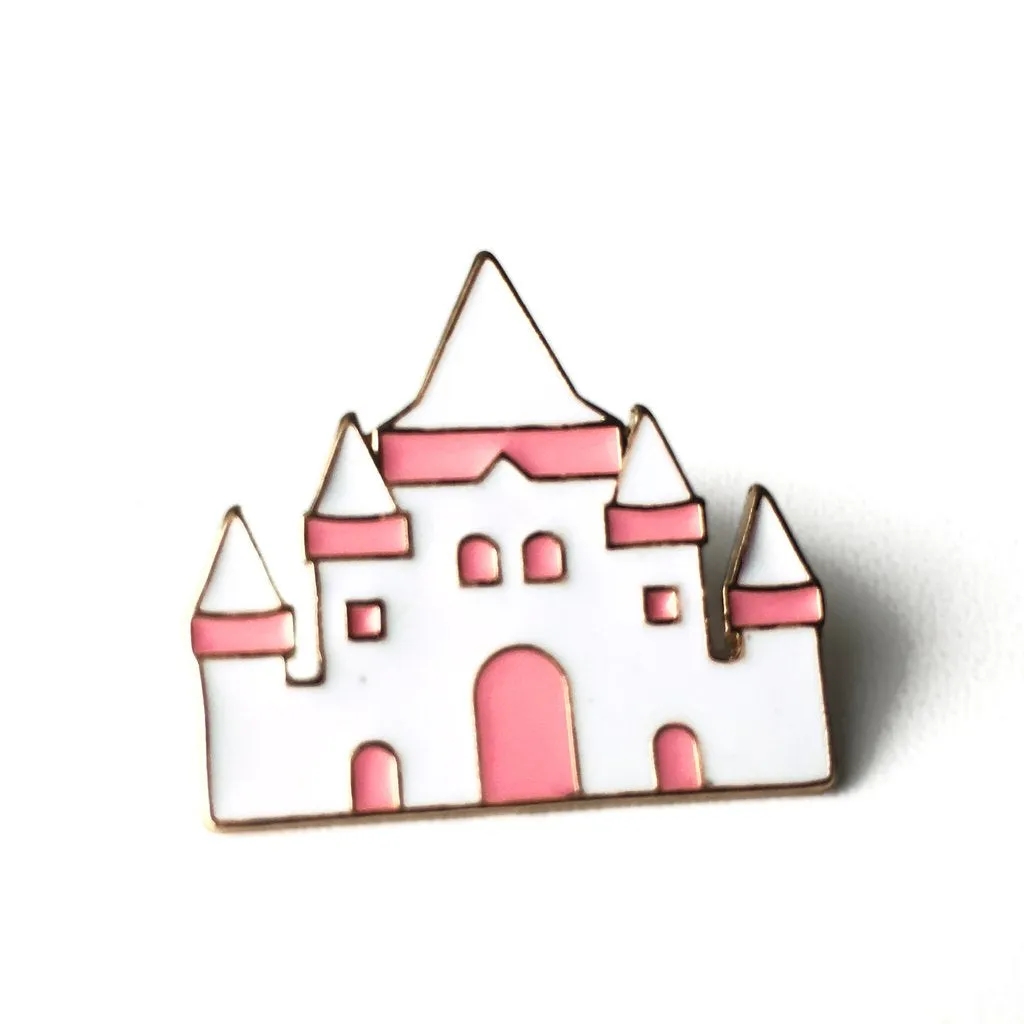 Castle Pin by Lauren Hinkley