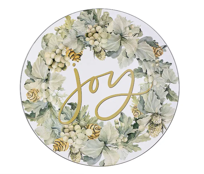 Christmas Charger Plates