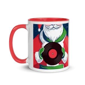 Christmas Lounge Red and White Mug