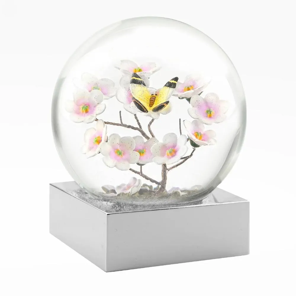CoolSnowGlobes - Butterfly on Branch