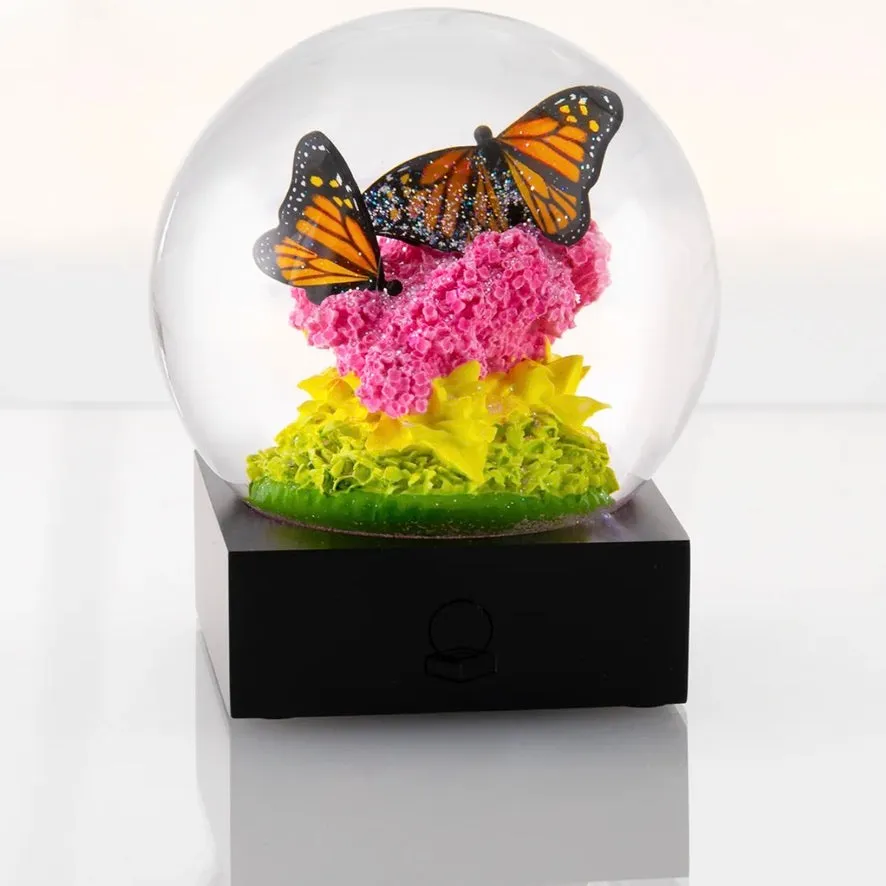 CoolSnowGlobes - Monarch with Milkweed