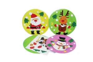 DIY Christmas Paper Plates