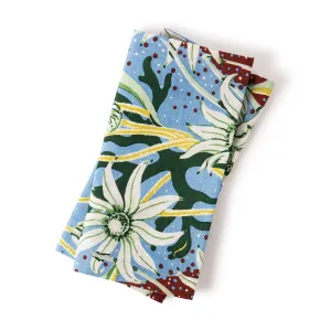 Flannel Flower Sky Napkins (set of 2)