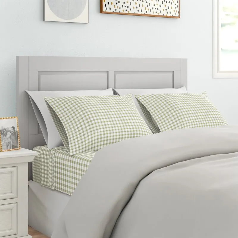 Imaszam Floral 100% Cotton Flannel Sheet Set
