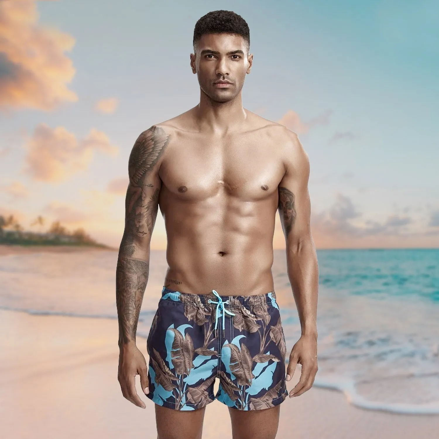 Midnight Trees Board Shorts