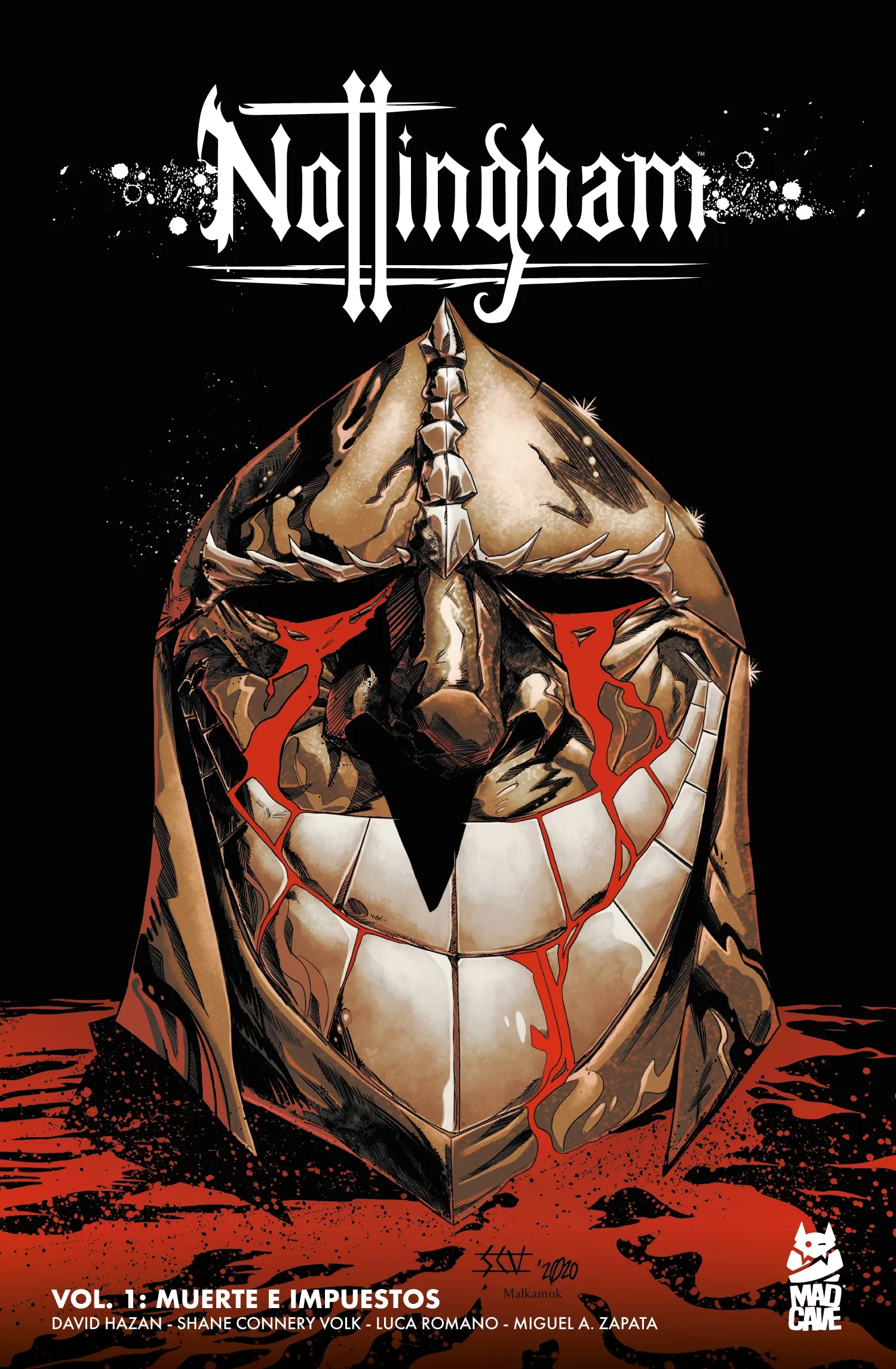 NOTTINGHAM TRADE PAPERBACK VOL 01 DEATH AND TAXES SPANISH LANGUAGE EDITION