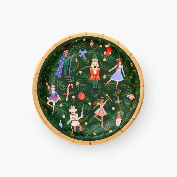 Nutcracker Small Paper Plates