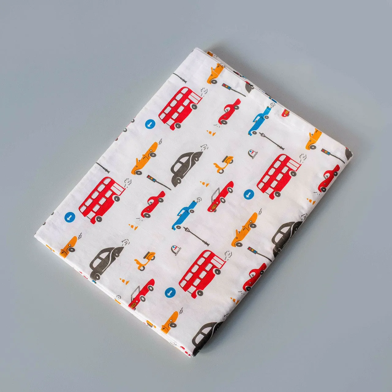 Off-We-Go! Fitted Sheet<br> <span style="font-size: 11px; font-family:Helvetica,Arial,sans-serif;">More prints available</span>