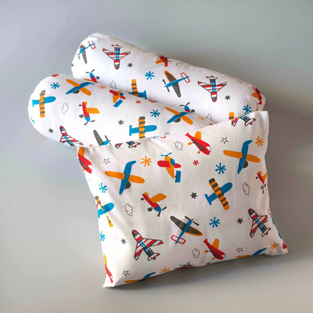 Off-We-Go! Pillow Set<br> <span style="font-size: 11px; font-family:Helvetica,Arial,sans-serif;">More prints available</span>