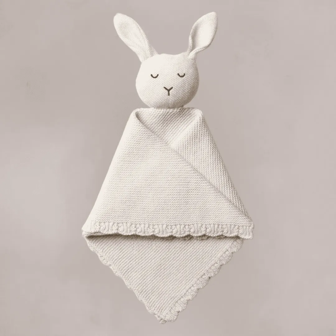 Organic Cotton Bunny Comforter | Oat