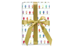 Roll - Rainbow String Lights Gift Wrap