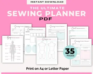 Sewing Planner Printable Sheets