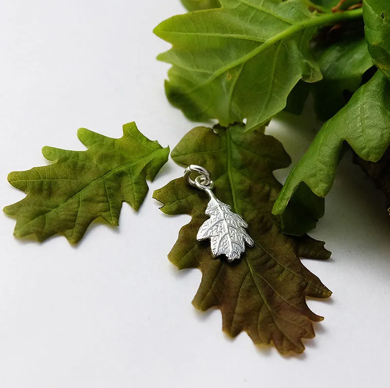 Silver Oak Leaf by Joy Everley