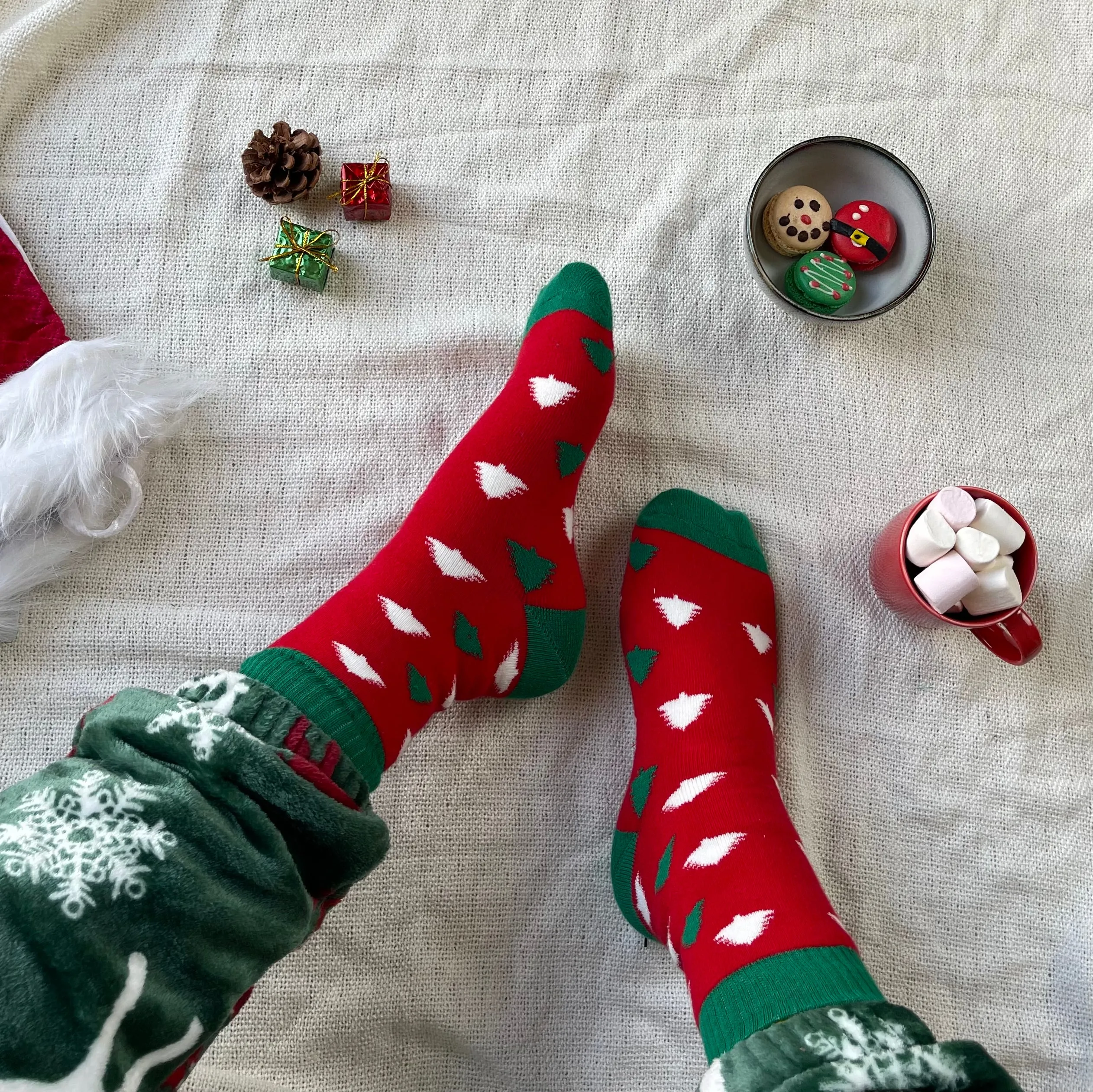 Snuggs Socks Christmas Trees